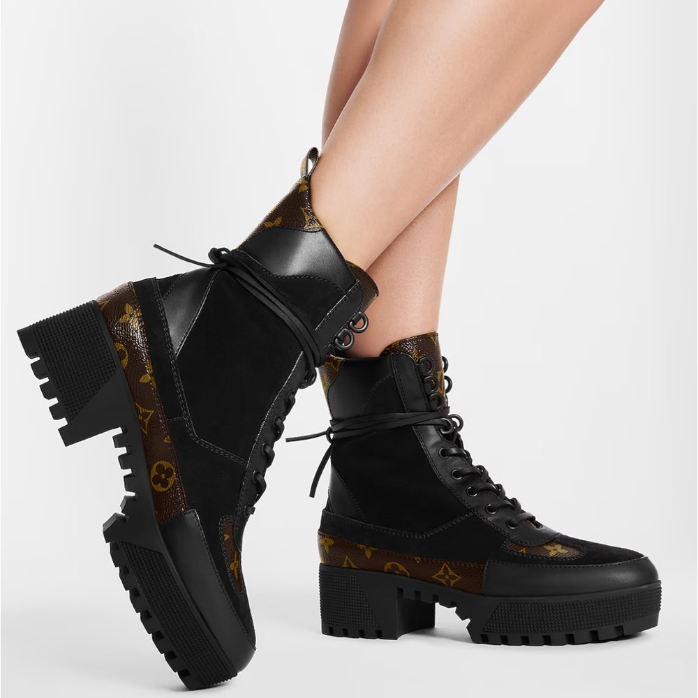 Louis Vuitton Laureate Monogram Boots